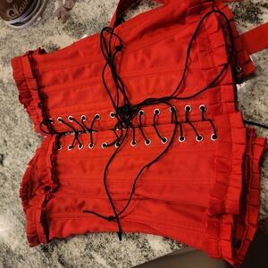 Red Camisole Top with Vibrant Style